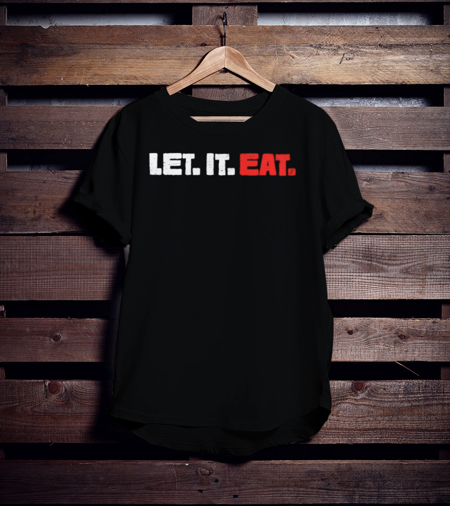 Trevor Bauer Wearing Let It Eat T-Shirt