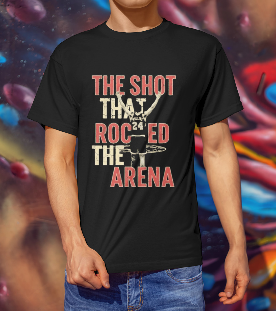 The Shot That Rocked The Arena Braylon Mullins Basketball Icon 24 T-Shirt
