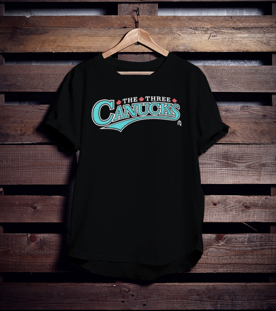 Marlins The Three Canucks Retro Style Canadian T-Shirt