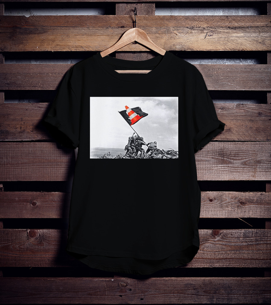 Pittsburgh Pirates Win Their First Series Traffic Cone Flag T-Shirt