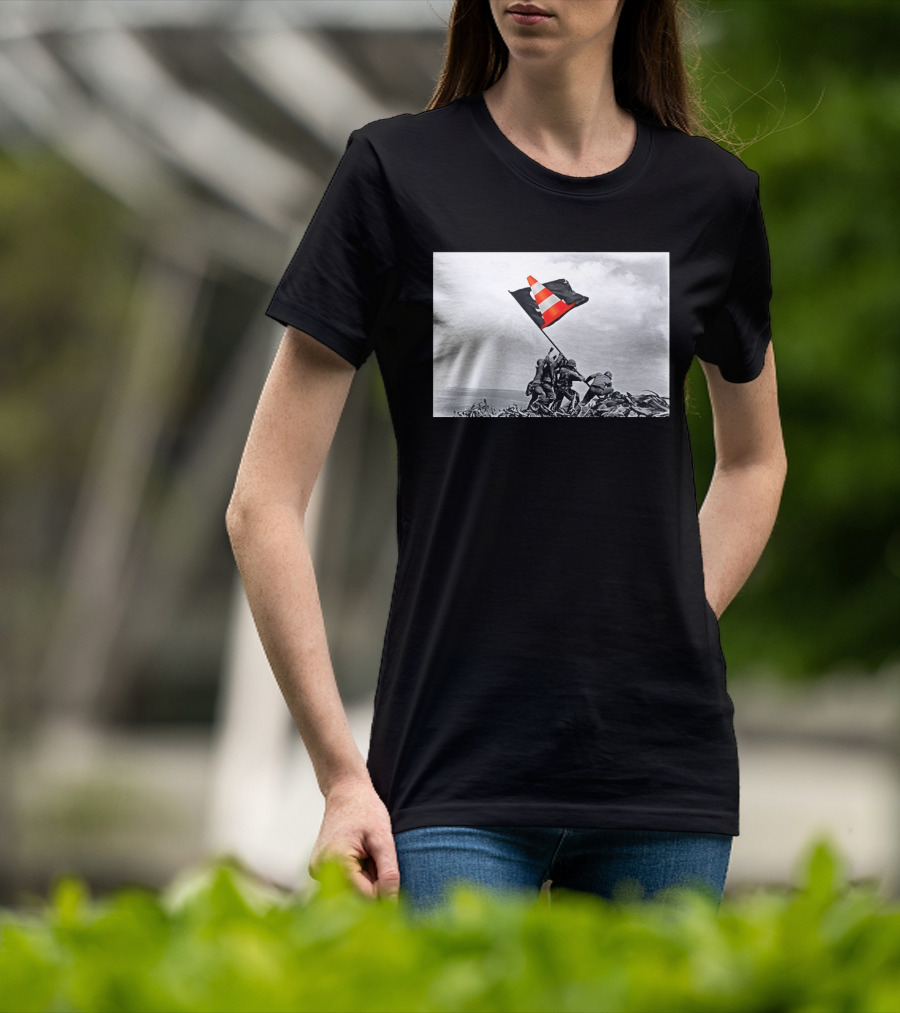 Pittsburgh Pirates Win Their First Series Traffic Cone Flag T-Shirt