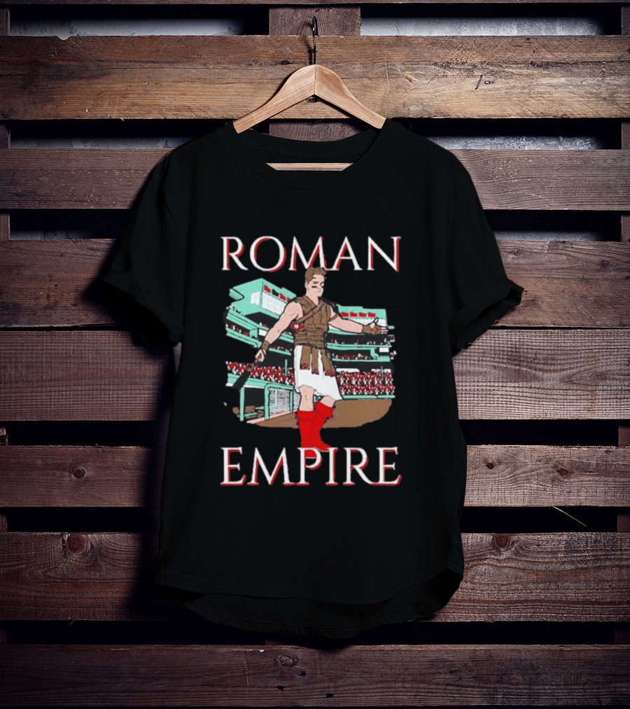 Roman Empire Anthology Boston Red Sox Fenway Park Roman Anthony T-Shirt