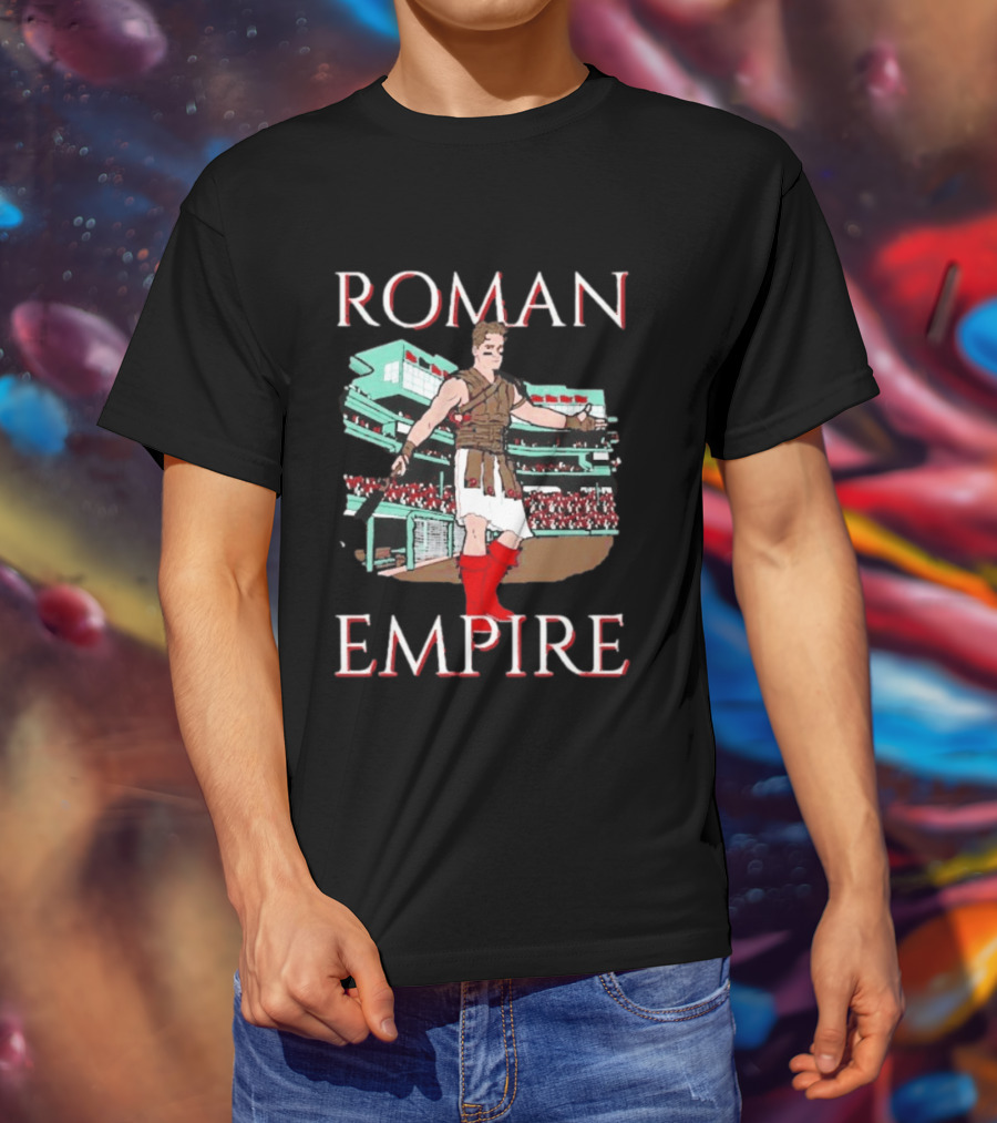 Roman Empire Anthology Boston Red Sox Fenway Park Roman Anthony T-Shirt