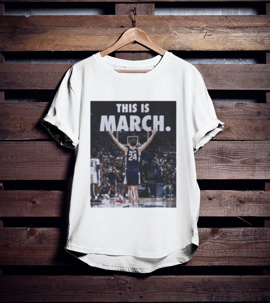 This Is March Braylon Mullins The Shot Uconn Clutch Basketball Moment T-Shirt