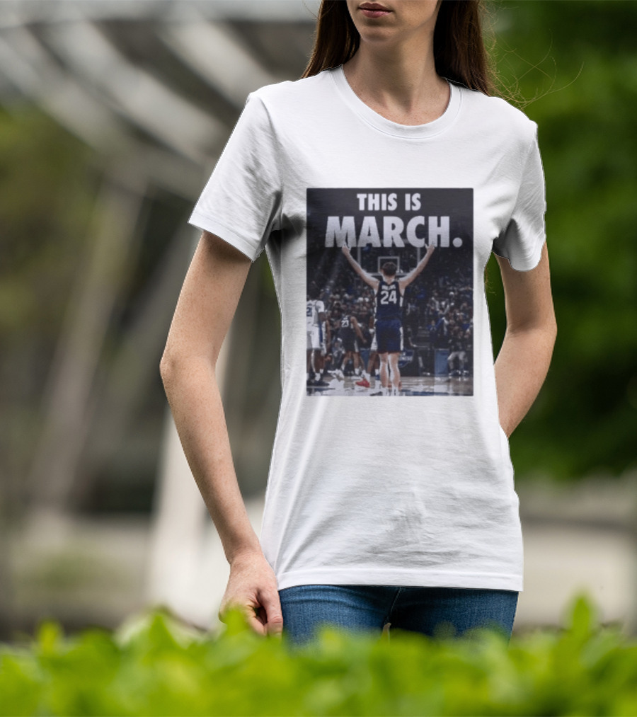 This Is March Braylon Mullins The Shot Uconn Clutch Basketball Moment T-Shirt