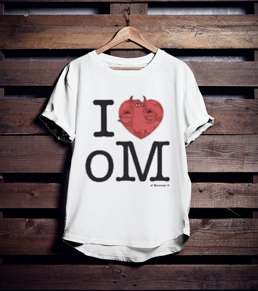 Polyvinyl Records Of Montreal I Love Om Heart Tomato Face T-Shirt