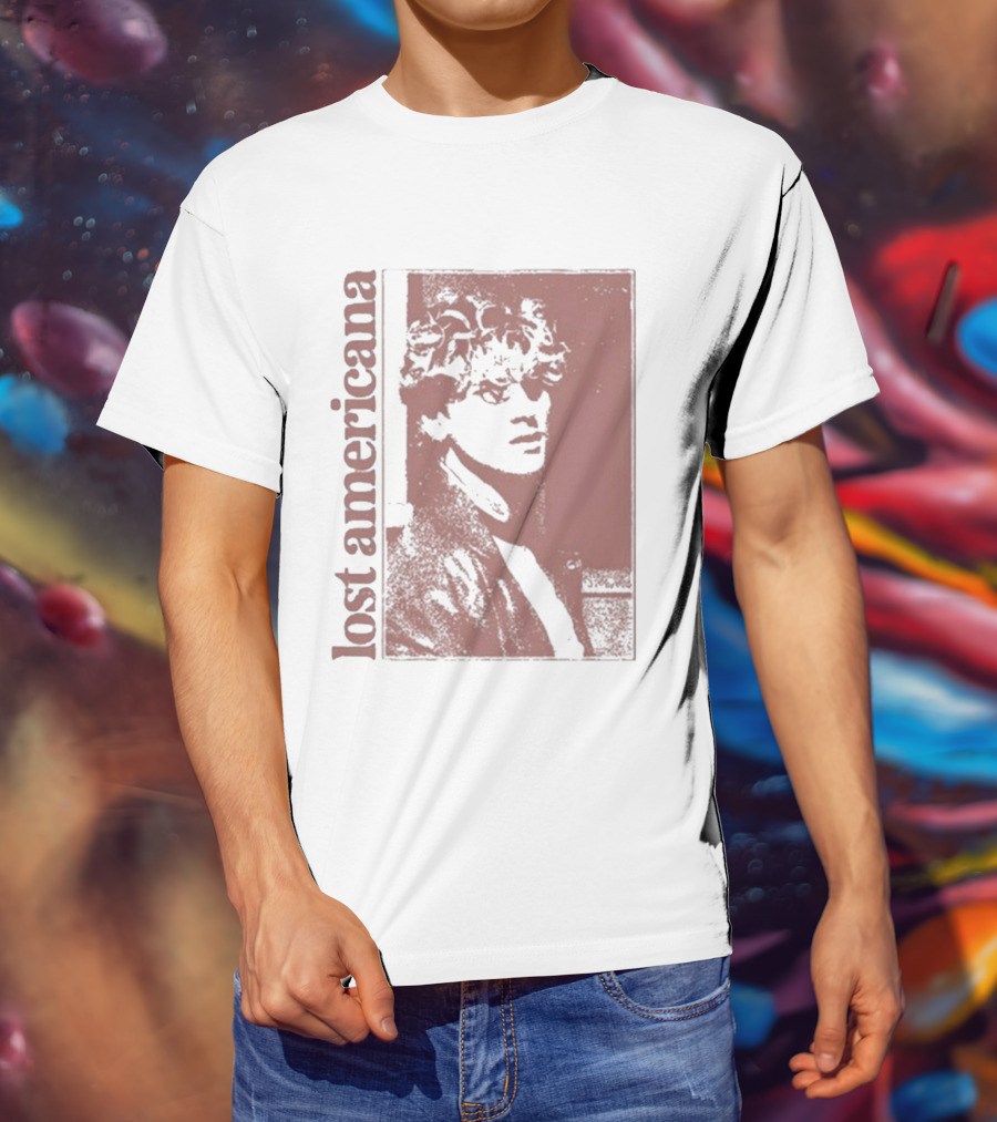 Lost Americana Mgk Retro Style Image T-Shirt