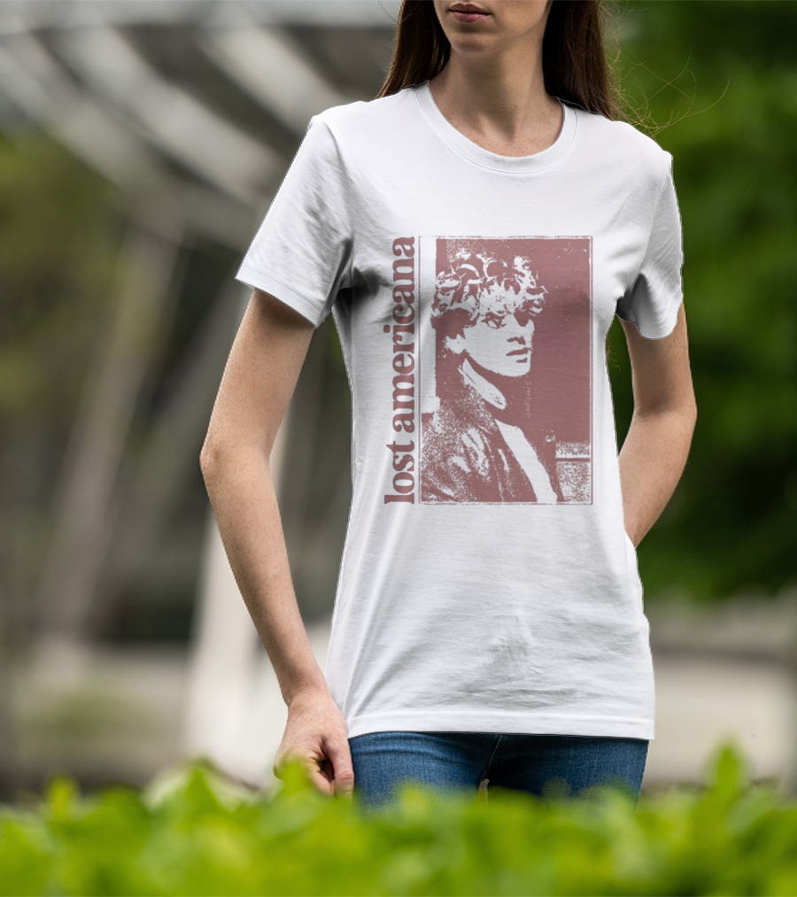 Lost Americana Mgk Retro Style Image T-Shirt
