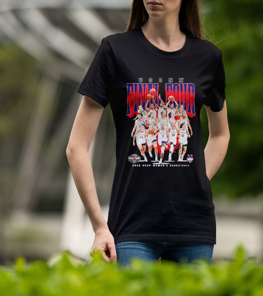UConn Final Four 2026 NCAA Women's Basketball March Madness T-Shirt