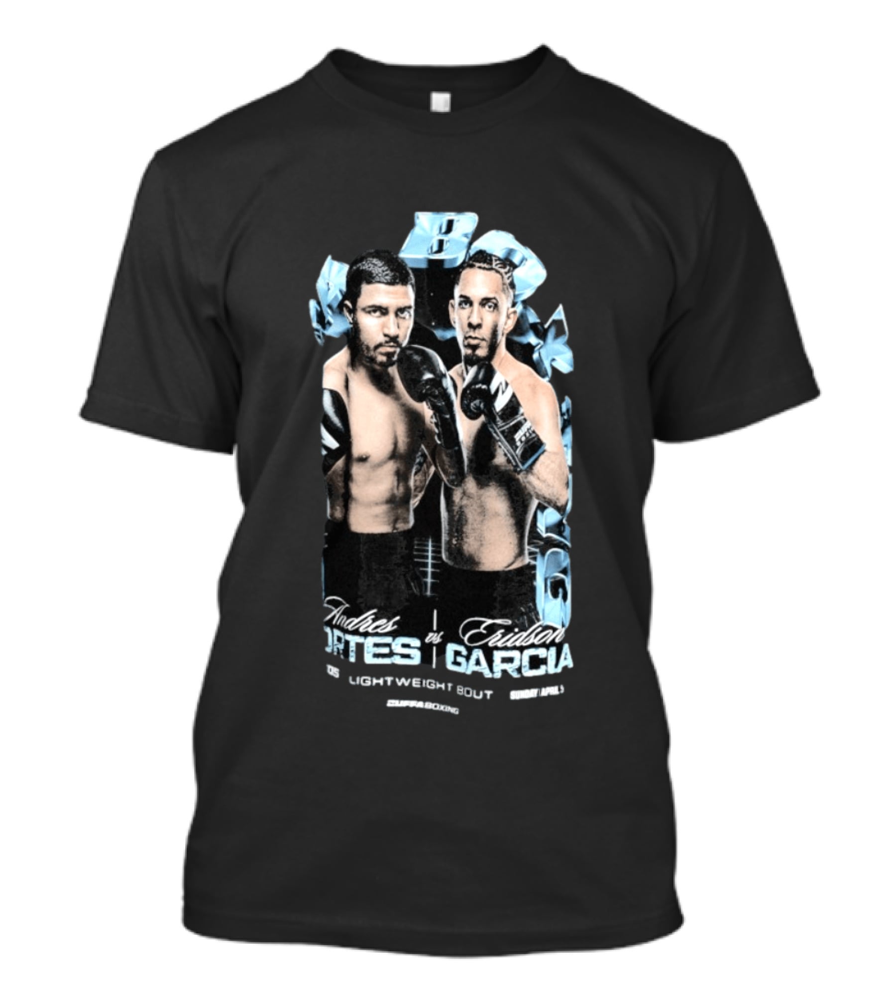 Zuffa Boxing Andres Cortez Vs Eridson Garcia Zo5 Lightweight Bout Showdown T-Shirt