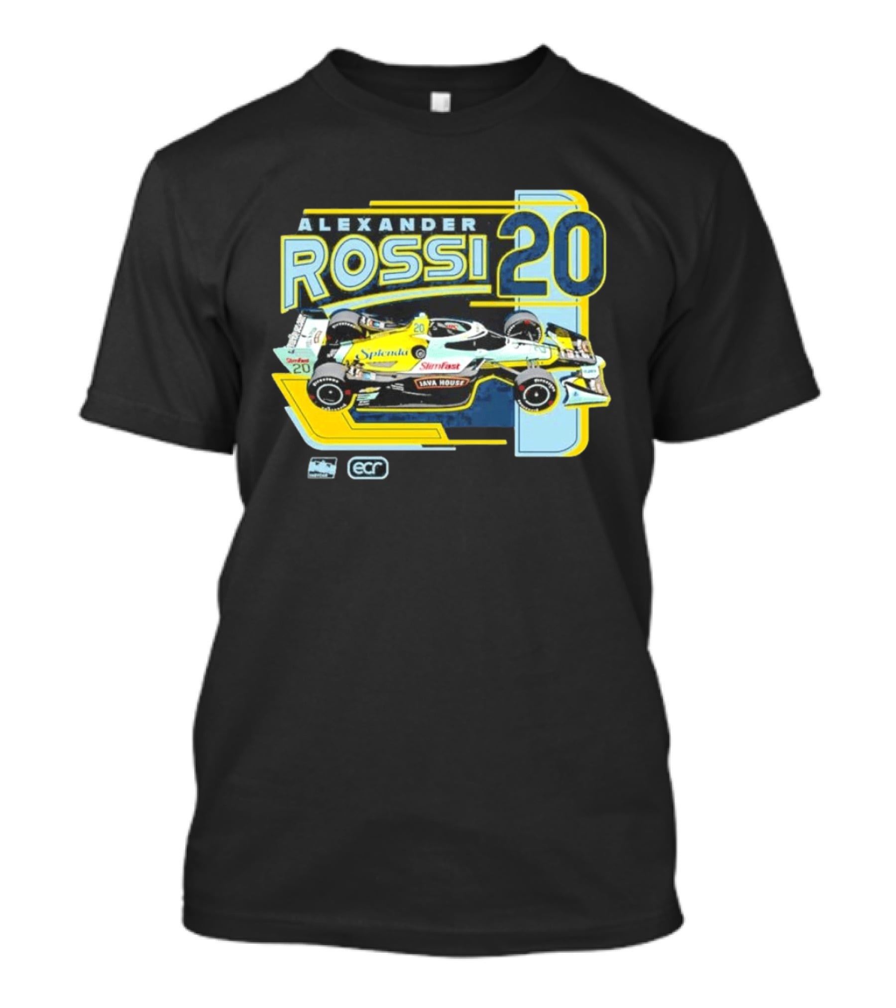 Alexander Rossi 2026 Splenda Sunfast Lava House Car ECR Racing 20 T-Shirt