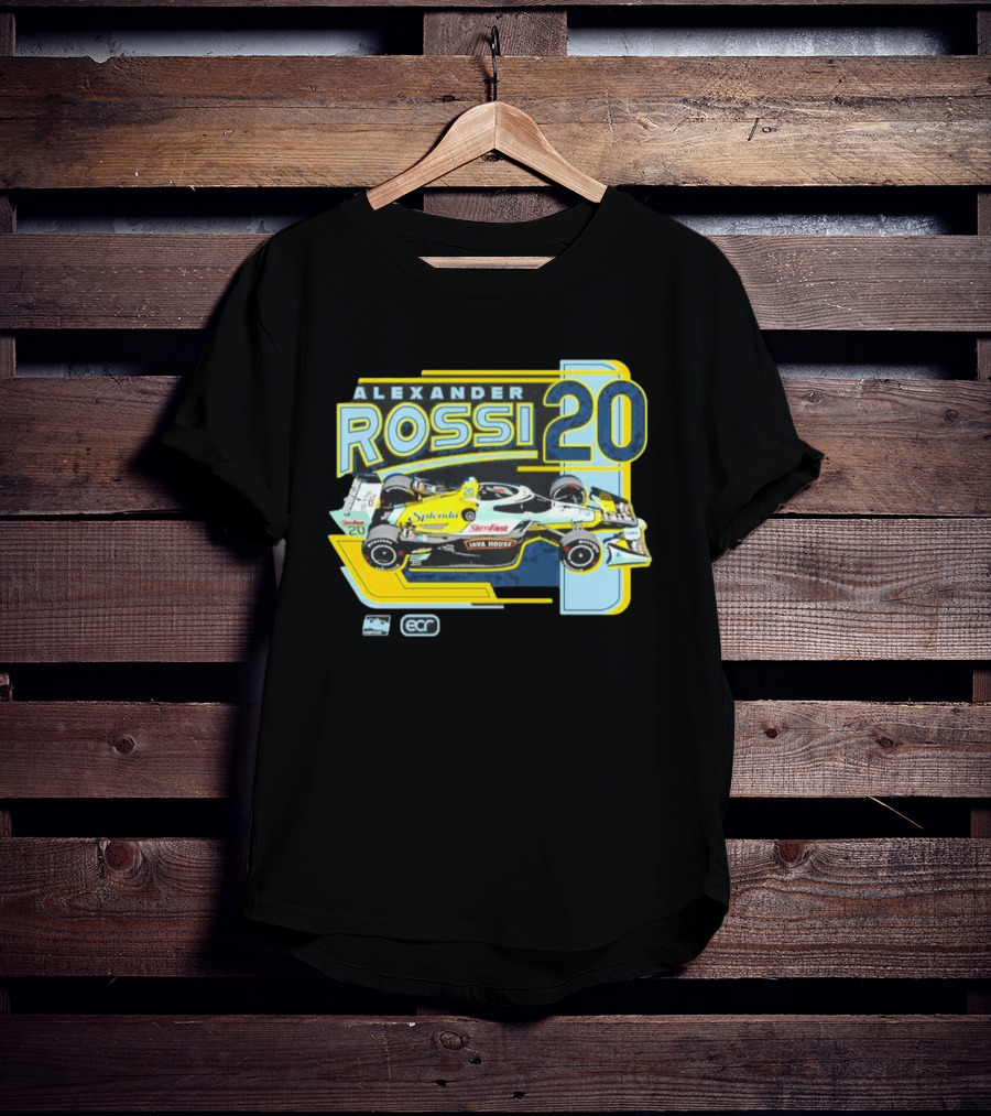 Alexander Rossi 2026 Splenda Sunfast Lava House Car ECR Racing 20 T-Shirt