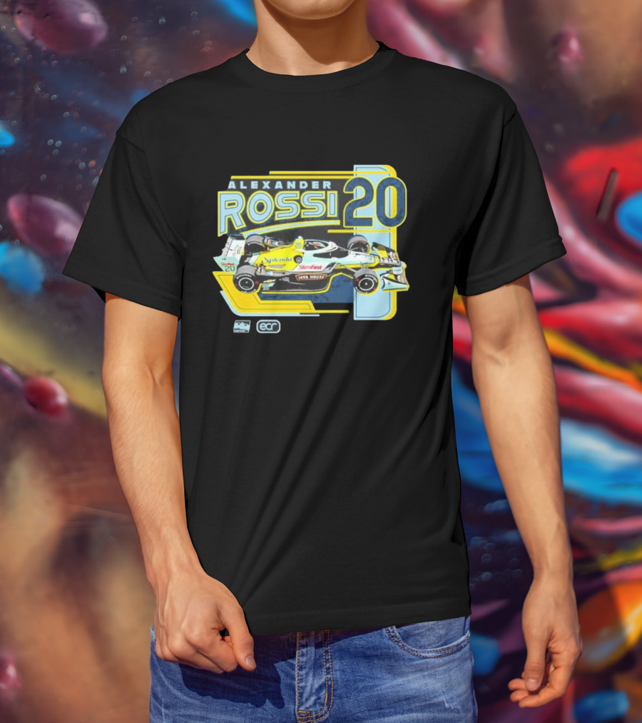 Alexander Rossi 2026 Splenda Sunfast Lava House Car ECR Racing 20 T-Shirt