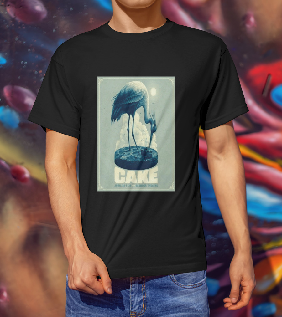 CAKE April 28 & 29 Saenger Theatre New Orleans LA 2026 T-Shirt