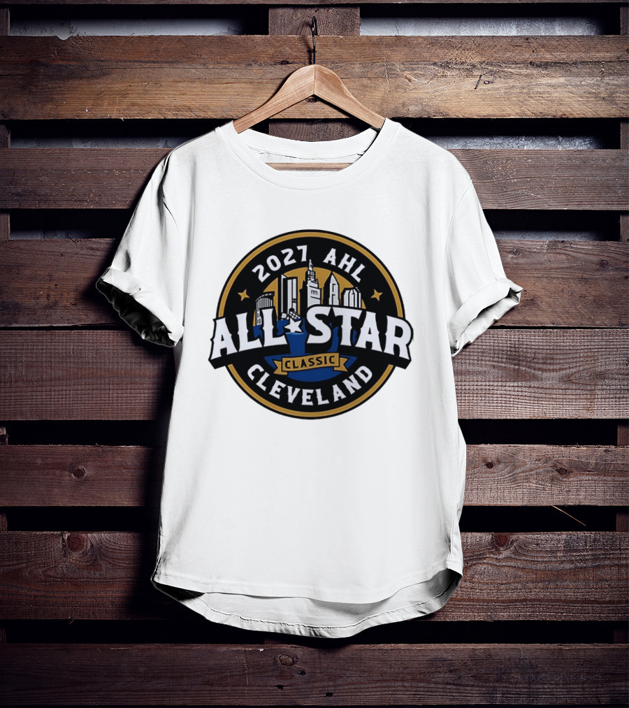 2027 AHL All Star Classic Cleveland Skyline Event T-Shirt