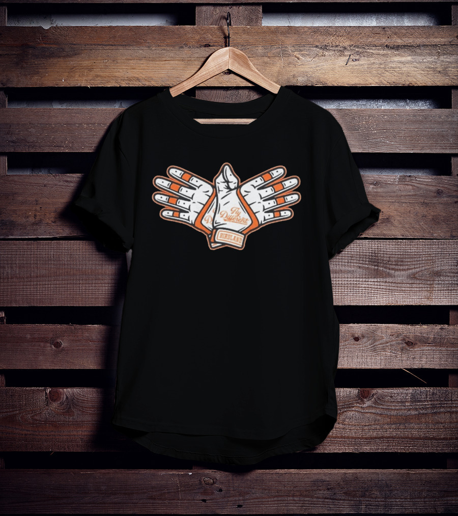 Birdland Fly Different Baltimore Orioles Fan Gear T-Shirt