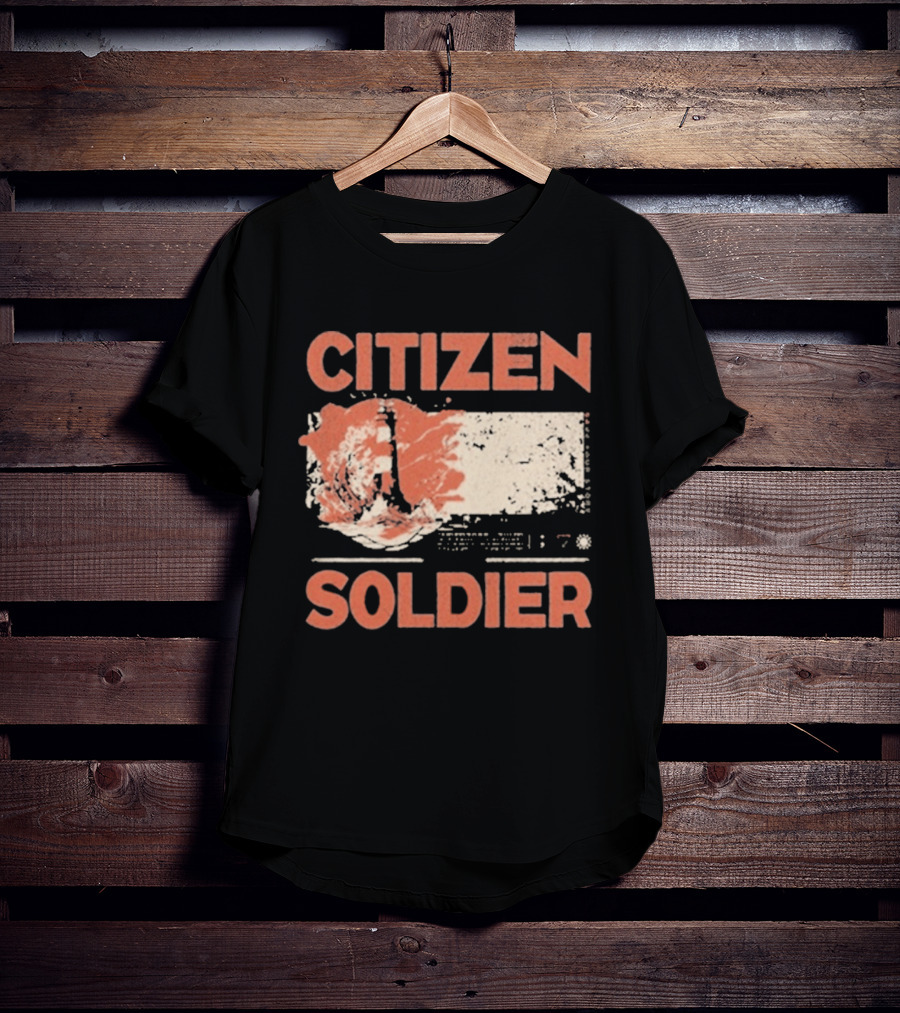 Citizen Soldier Save Your Story Torn Paper Distressed T-Shirt