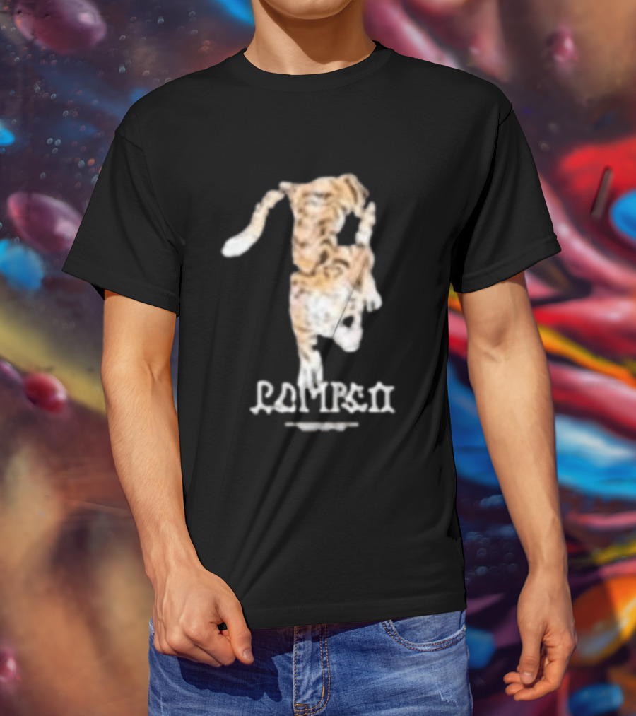 Pompeii Tiger Jumping T-Shirt