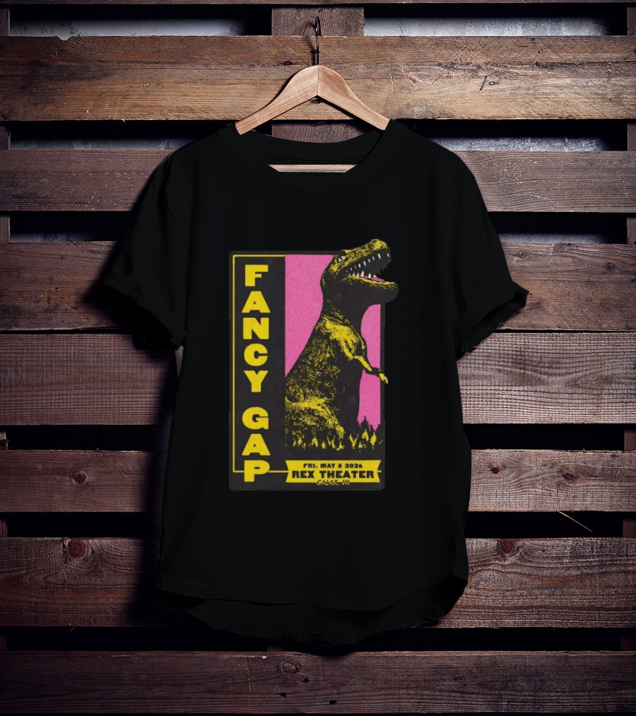 Fancy Gap Rex Theater Dinosaur Galax VA May 6 2026 T-Shirt