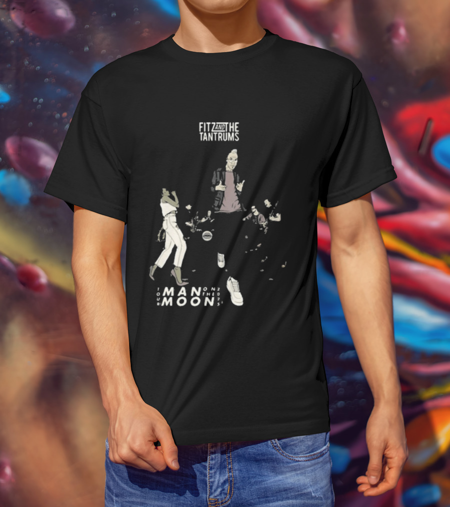 Fitz And The Tantrums Man On The Moon Band Dance Scene T-Shirt