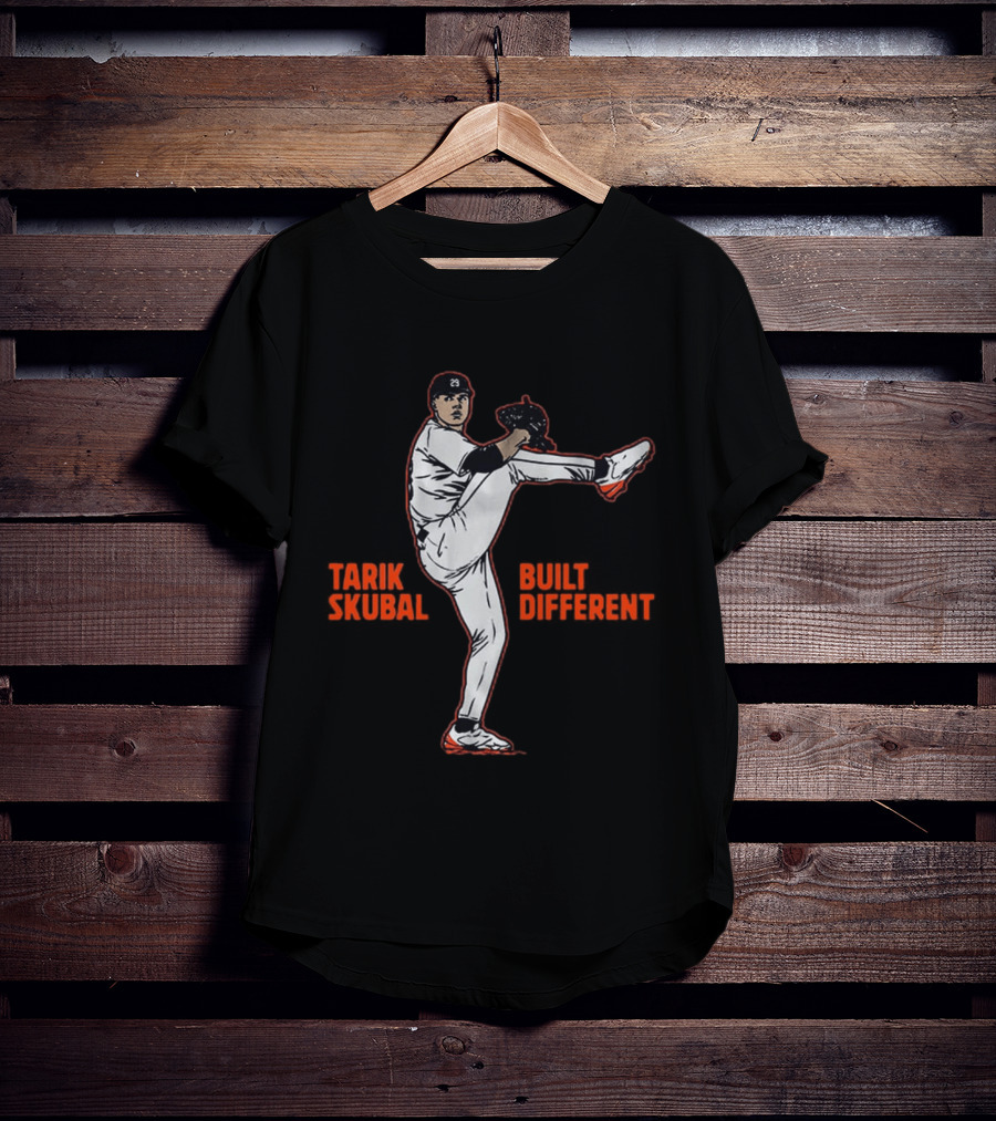 Tarik Skubal Built Different Baseball Pitcher 29 T-Shirt