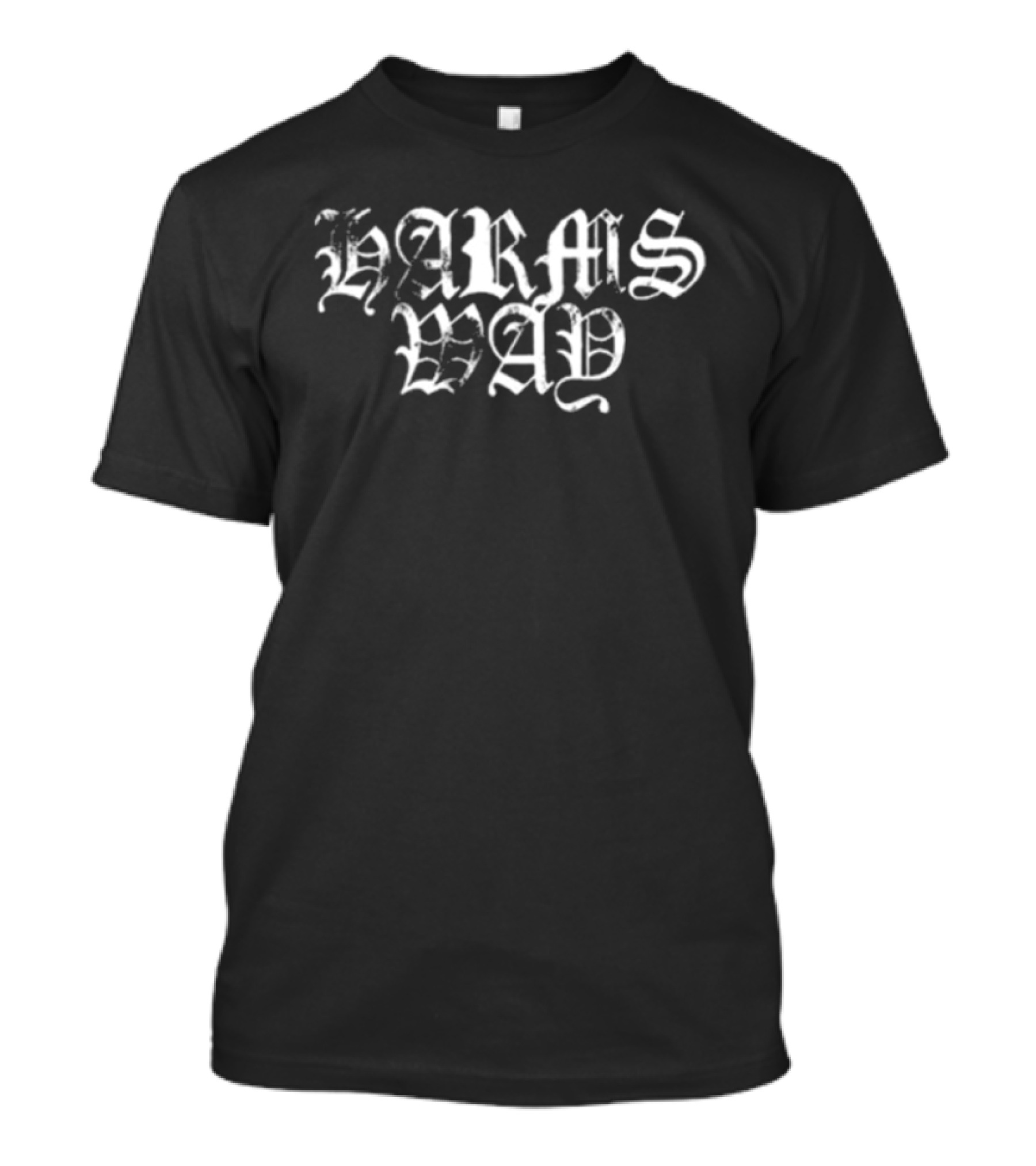 Harm's Way Gothic Script T-Shirt
