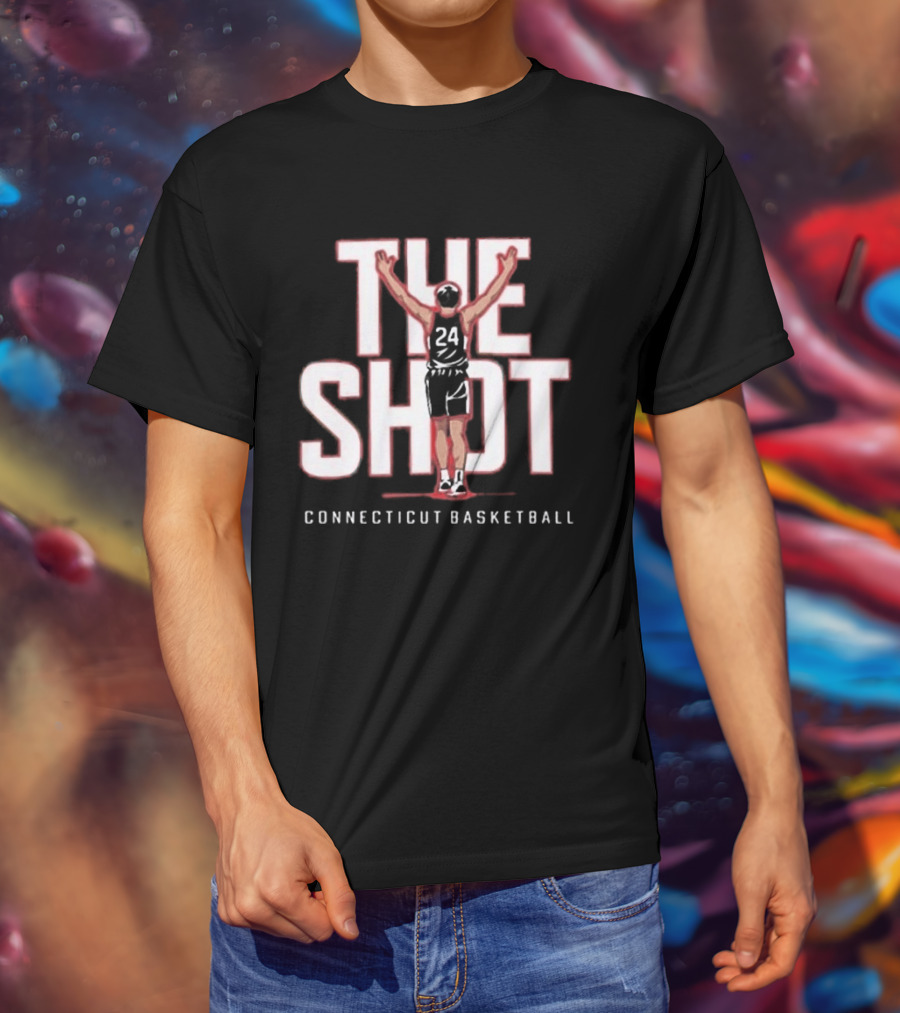The Shot Connecticut Basketball Iconic Moment T-Shirt