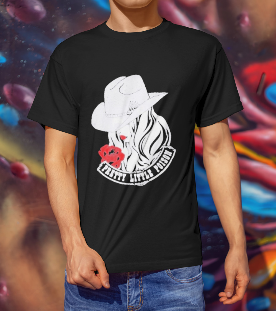 Warren Zeiders Cowgirl Pretty Little Poison Concert T-Shirt