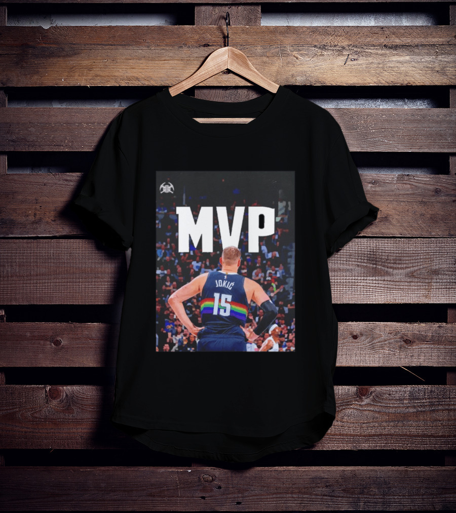 MVP Nikola Jokić 15 Denver Nuggets Basketball T-Shirt