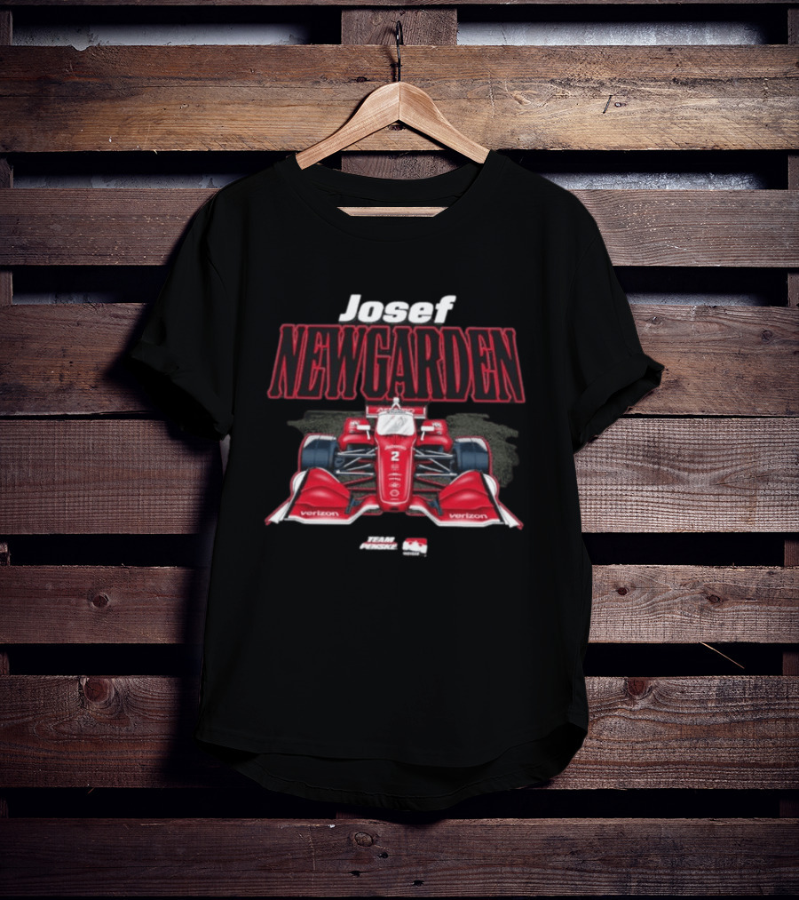 Josef Newgarden IndyCar Verizon Team Penske Racing Car Number 2 T-Shirt