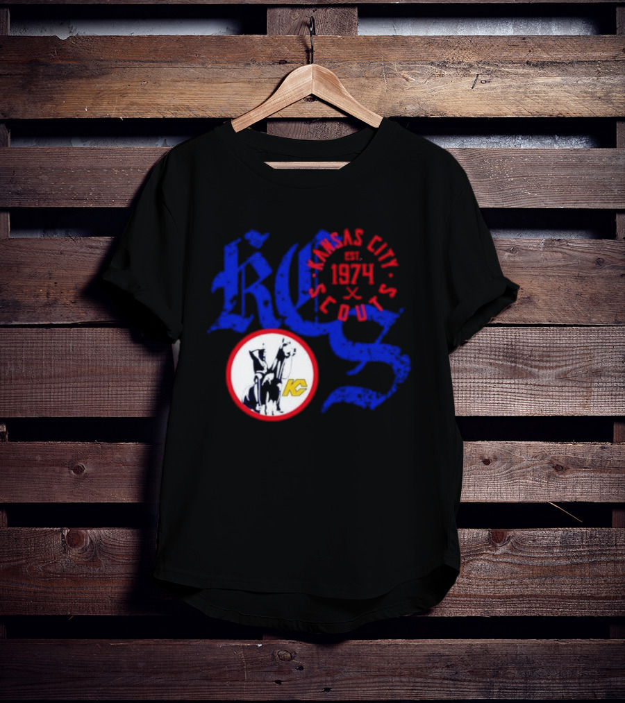 Kansas City Scouts 1974 Retro KC NHL Scouts T-Shirt