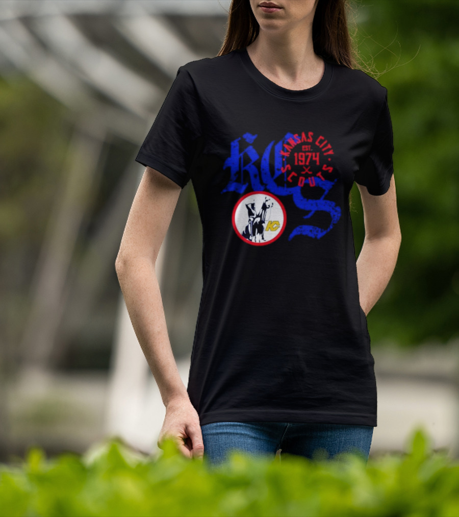 Kansas City Scouts 1974 Retro KC NHL Scouts T-Shirt