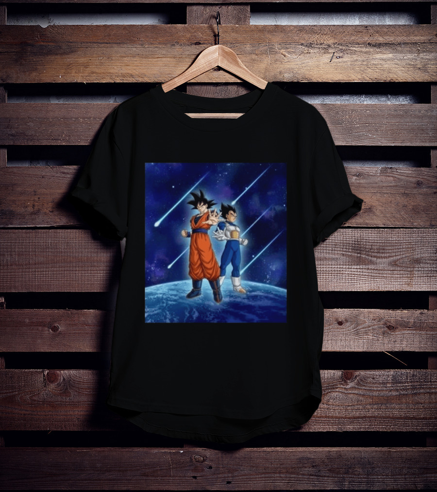 Dragon Ball Games Battle Hour 2026 Dokkan Battle Goku Vegeta Space Adventure T-Shirt