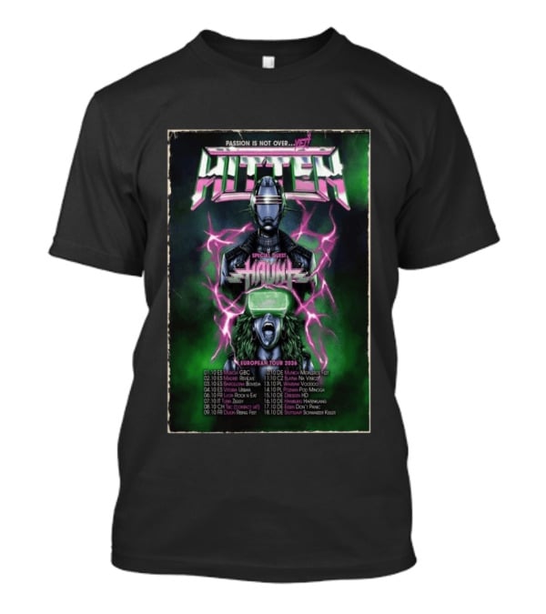 Passion Is Not Over Yet Hitten European Tour 2026 Special Guest Hound T-Shirt