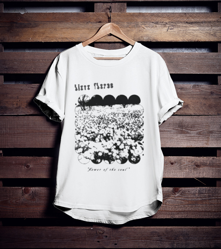 Liana Flores Flower Of The Soul Circle T-Shirt