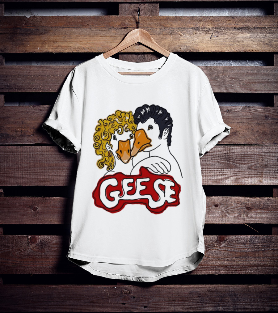 Grease Inspired Lonely Club Geese With Duck Faces T-Shirt