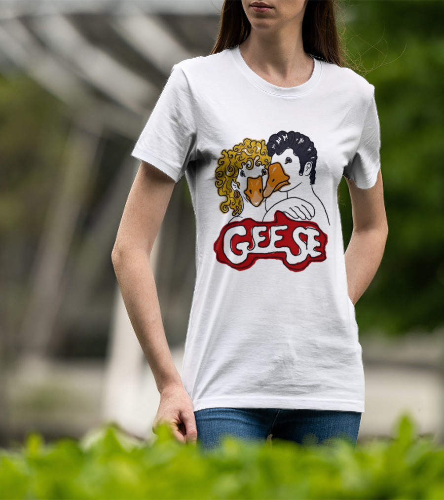 Grease Inspired Lonely Club Geese With Duck Faces T-Shirt