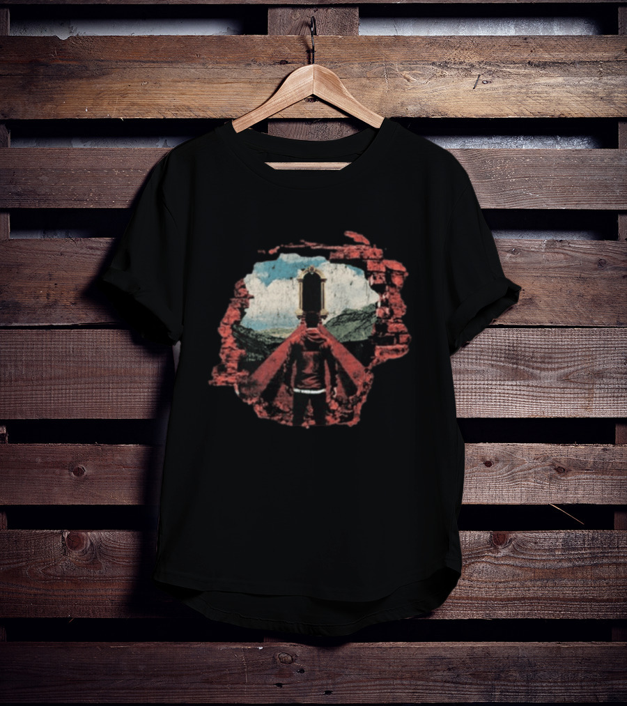 A Day To Remember You're Welcome Album Art With Person In By Tunnel T-Shirt