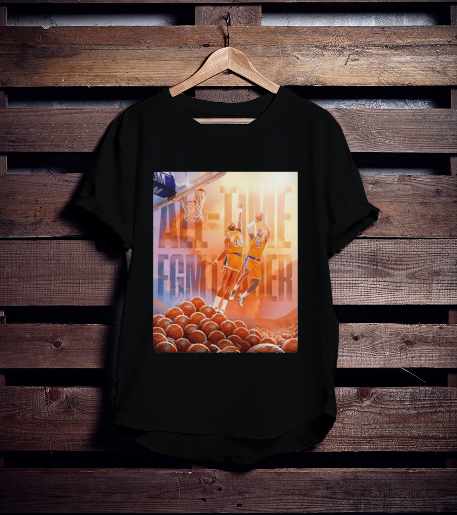 LeBron 23 Surpassing Kareem 33 All Time FGM Leader NBA Basketball T-Shirt