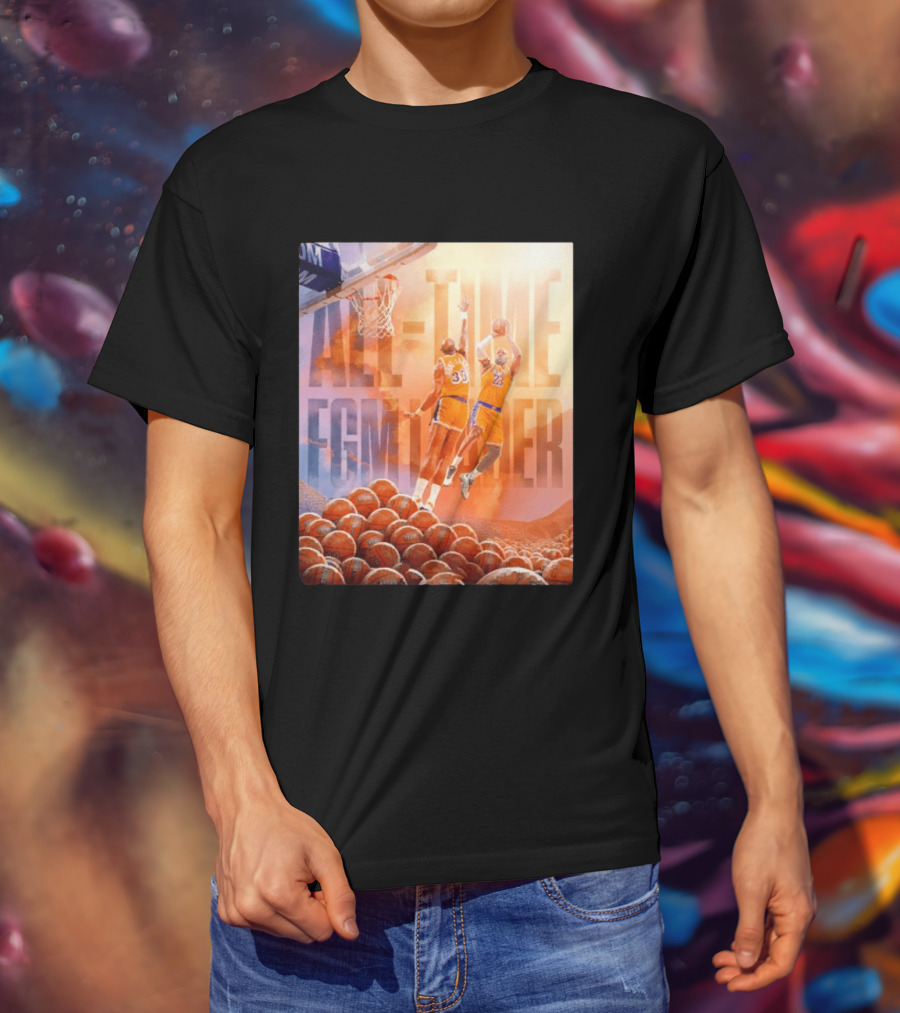 LeBron 23 Surpassing Kareem 33 All Time FGM Leader NBA Basketball T-Shirt
