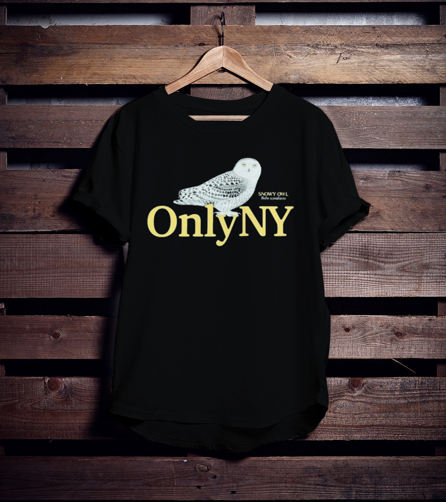 Only NY Snowy Owl Wild Manhattan T-Shirt