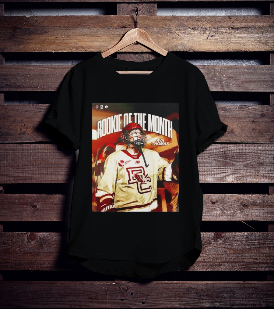 Rookie Of The Month Ava Thomas Boston College Hockey T-Shirt