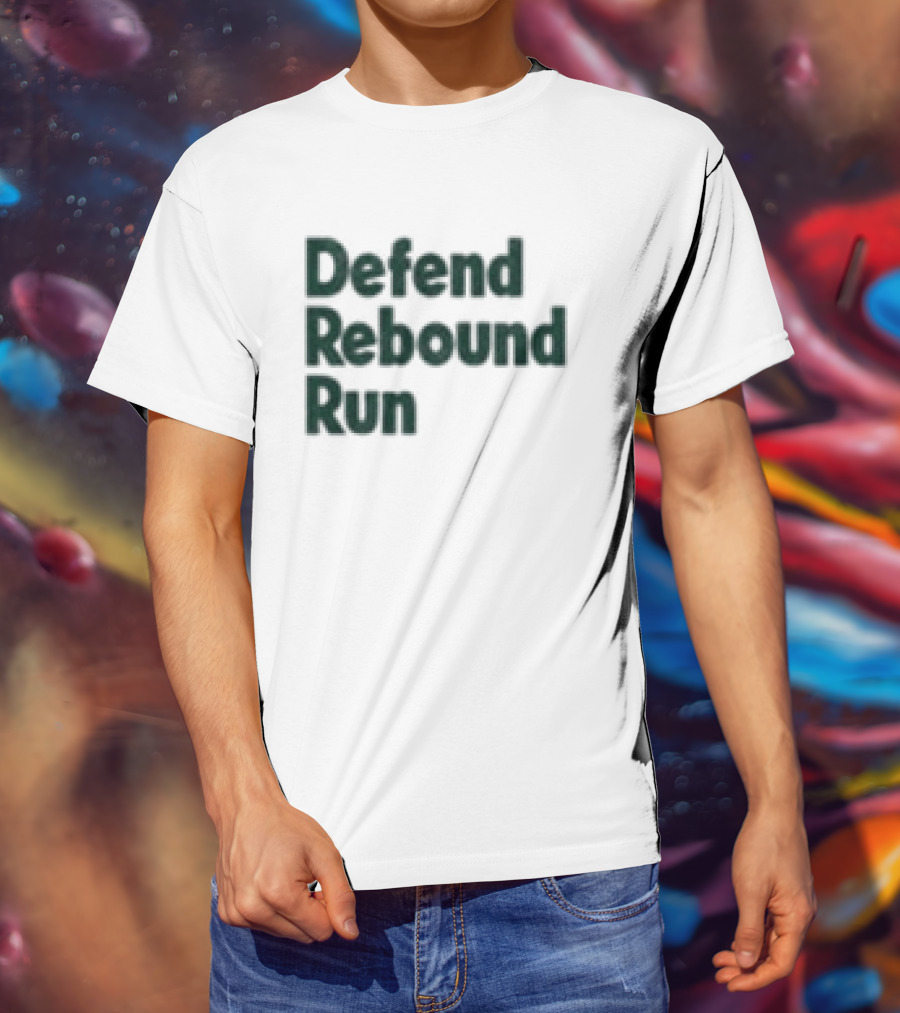 Barstool Sports Defend Rebound Run Pocket Phrase T-Shirt