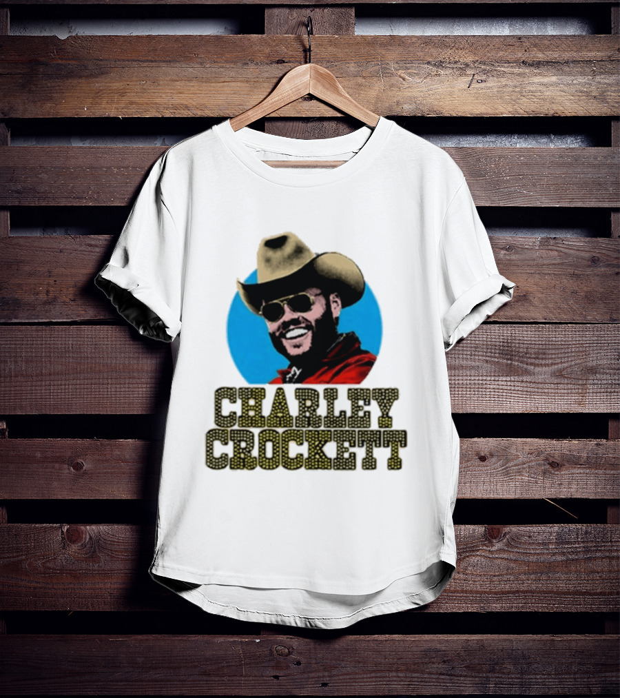Charley Crockett Cowboy Hat Sunglasses Western T-Shirt