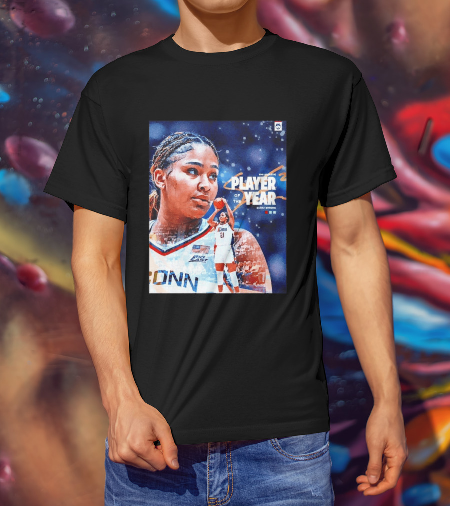 UConn Huskies The Athletic Player Of The Year Sarah Strong T-Shirt