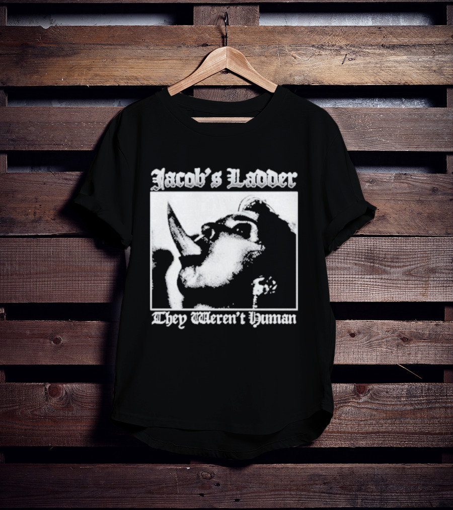 Jacob's Ladder 1990 Cult They Weren't Human Face Montage T-Shirt