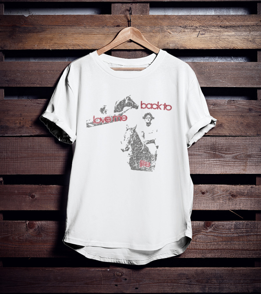Back To Love Me Horseman Retro Paly Men's Back To Life T-Shirt