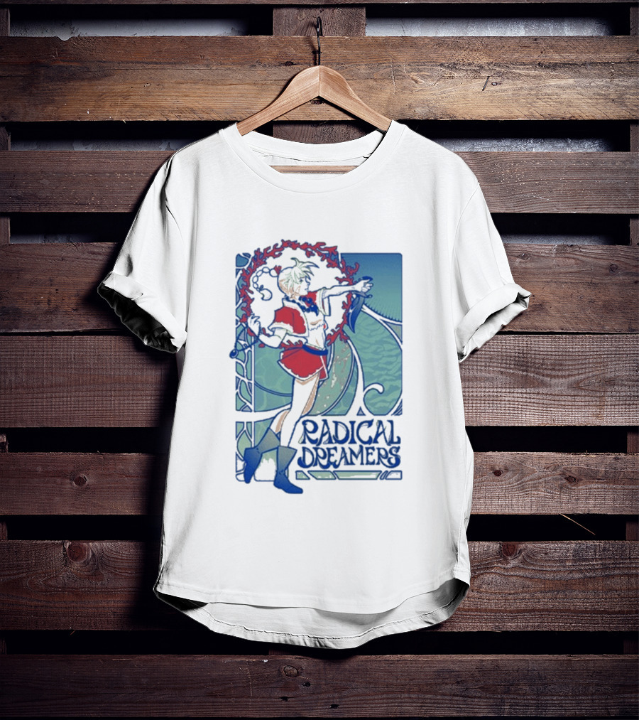 Radical Dreamers Frost Fatales 2026 Anime Girl Art Nouveau T-Shirt