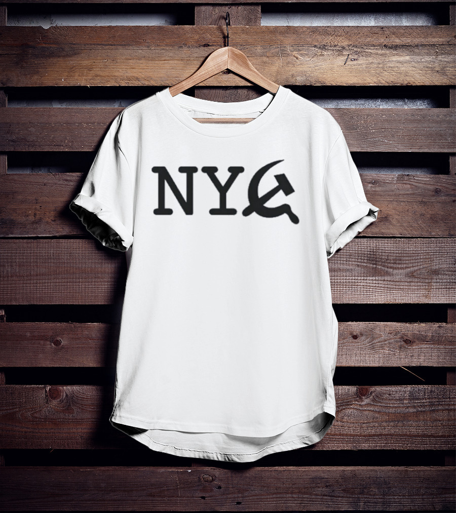 Tucker Carlson NYC Hammer And Sickle T-Shirt