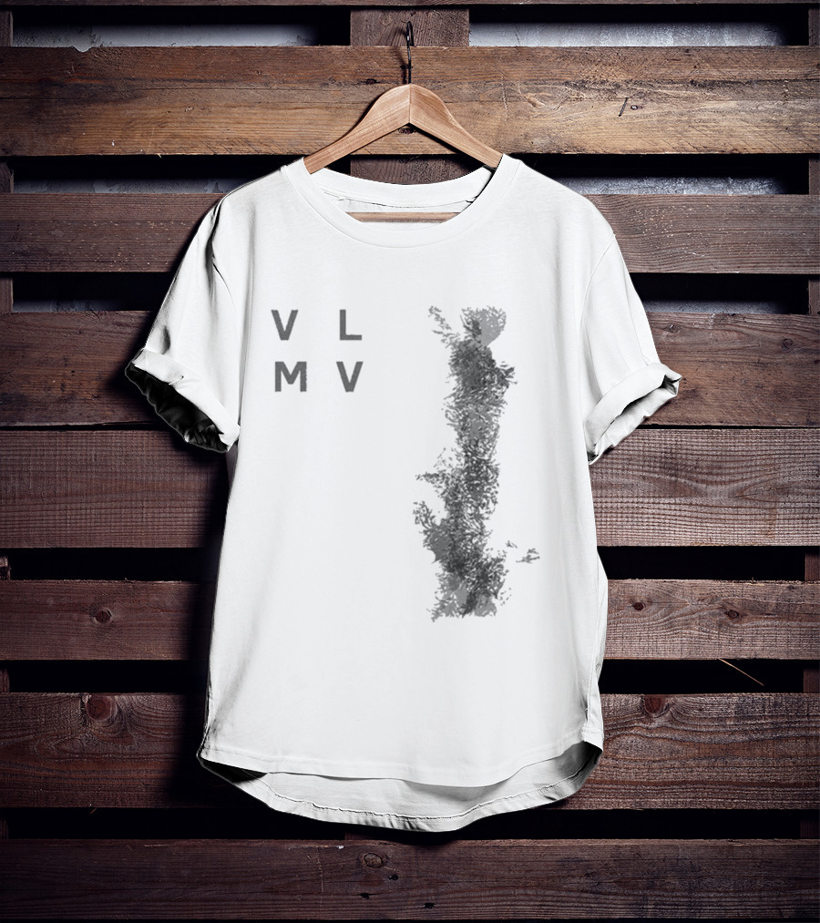 Vlmv There Will Come Soft Rains Abstract Monochrome T-Shirt